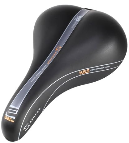Serfas E-Gel Dual Density Mens Bicycle Saddle (Japan Import)