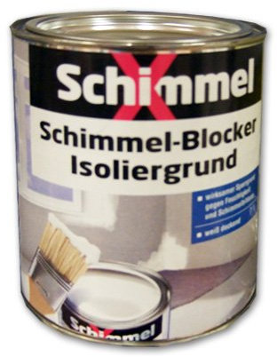 Pufas SchimmelX Schimmel-Blocker Isoliergrund weiß 750ml Sperrgrund gegen Schimmel