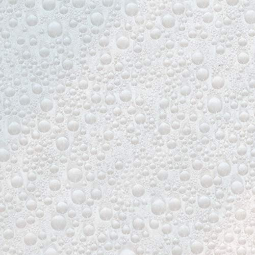 Fablon Waterdrop Self Adhesive Window Film, White, 67.5 cm x 2 m Roll