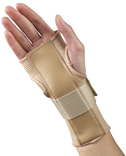 Champion Wrist Splint, Wrap Style, Elastic Knit, Left Hand, Small