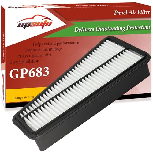 Epauto GP683 (17801 – 0P010/CA9683) Toyota ricambio extra Guard rigido pannello filtro aria motore per 4RUNNER (2003 – 2009), FJ Cruiser (2007 – 2010), Tacoma (2005 – 2015), Tundra (2005 – 2011)
