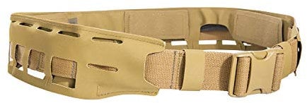 Tasmanian Tiger TT Molle Hyp Belt Low Profile Extrem Flacher Leichter Taktischer Hypalon Warrior Belt Einsatz- & Dienst-Gürtel Waffengurt (Coyote Brown, XL (160 cm))