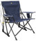 GCI Outdoor Kickback Rocker Tragbarer Schaukelstuhl & Outdoor Camping Stuhl, Heathered Indigo