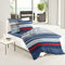 TRAUMSCHLAF Mako-Satin Bettwäsche Nordsee maritim 1 Bettbezug 155 x 200 cm + 1 Kissenbezug 80 x 80 cm
