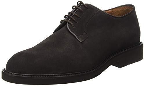 Lottusse L7234 Blucher Puntera Recta, Hombre, Marrón, Buckster Moka, 41EU (7½ UK)