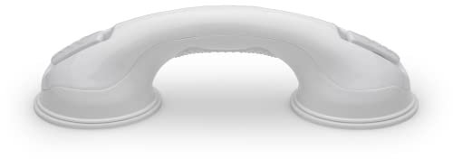Safe-er-Grip Haltegriff, mit Saugnapf, für Badewannen und Duschen, Weiß, 30,5 cm