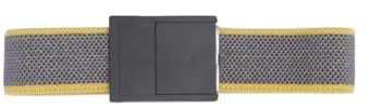 BERNSTEIN ESD Kontaktarmband passend für 3-4 mm Druckknopf gelb