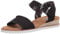 Skechers Femme Desert Kiss Adobe Princess Sandale, Noir, 39 EU