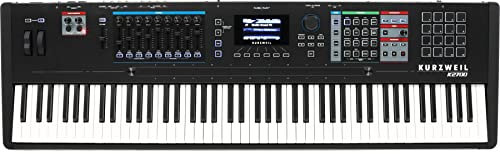 Kurzweil K2700 Synthesizer Workstation, V.A.S.T Synthese, 256 Stimmen, 88 Tasten mit Hammermechanik und Aftertouch
