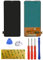 Ersatz Kompatibel für Samsung Galaxy A51 SM-A515F Display LCD Schwarz Touchscreen Digitizer Bildschirm Glas Assembly Werkzeuge Reparatur Set Kit Klebeband Adhesive (ohne Rahmen)