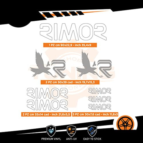 Generico Aufkleber-Set für Camper Rimor - Version D