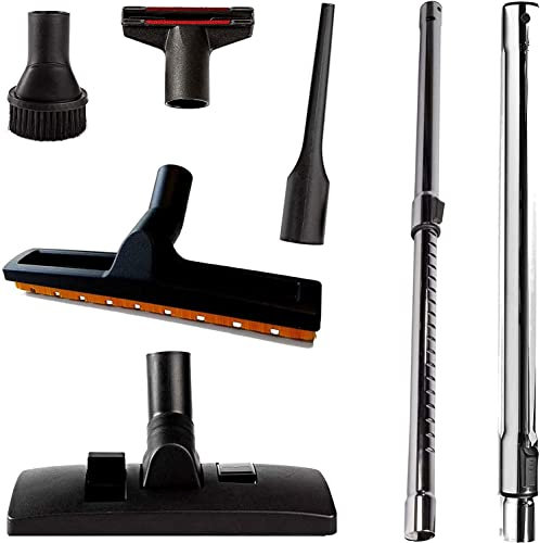 Maxorado XL Zubehör Set I 35mm Staubsaugerrohr Kombidüse Staubpinsel Fugendüse Möbelpinsel Staubsauger Rohr für kompatibel mit Siemens iQ700 Z 7.0 Q 5.0 iQ300 3.0