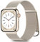 Jiamus Metall Armband Kompatibel mit Apple Watch Armband 38mm 40mm 41mm 42mm（Series 10）.Edelstahl Mesh Armband mit Magnet mit iWatch SE Ultra/Ultra 2 Series 9 8 7 6 5 4 3 2 1Damen Herren