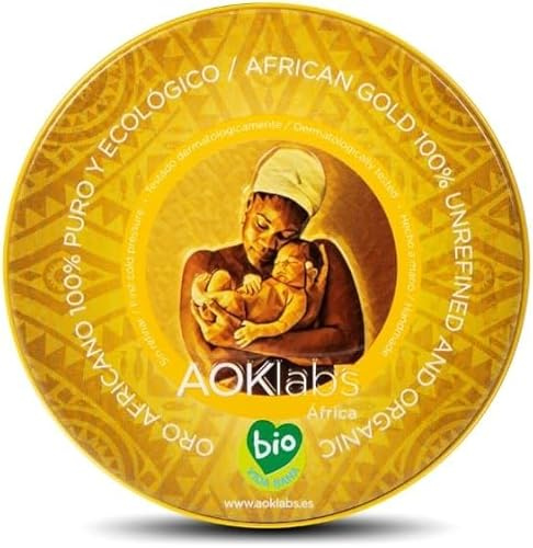 AOKlabs Oro Africano | 100% Pure Natural Shea Butter 50 ml | Hydration, Regeneration & Protection | 100% Pure, Natural & Organic Shea Butter | Suitable for All Skin Types
