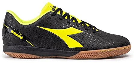 Diadora PICHICHICHI 5 IDR,Stivali da calcio da uomo Nero/Giallo, Nero , 42 EU