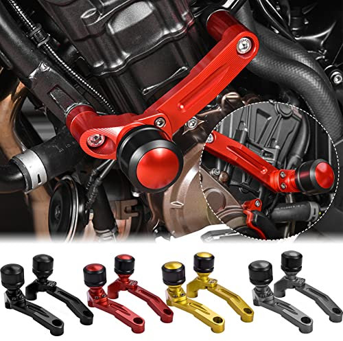 TAZGANTAX Motorrad Motorschutz Sturzpad Fallschutz kompatibel mit Ho-nda CB650R CB 650R CB 650 R (2019-2021) Bodykit Crash Pad (Schwarz)