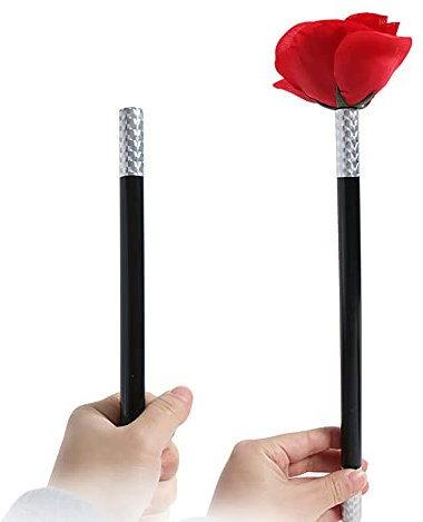 Stick To Rose/Flower Magic Tricks Flowers Appearing Close Up Street Stage Magic Props Magie Illusion Gimmicks Requisiten Zubehör