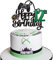 Xsstarmi 1 Pack Video Game Happy 12th Birthday Cake Topper Glitter Video Game Cake Pick Decoration for Game Theme Cheers to 12 Years Birthday Party Cake Decorations Supplies Black