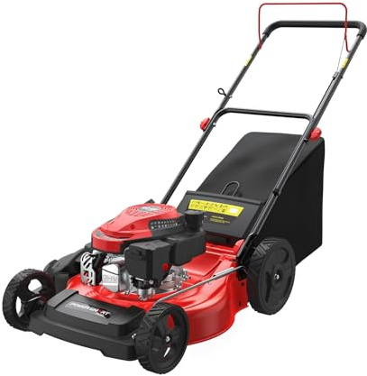 PowerSmart Tosaerba a spinta a gas con borsa, 21, motore 144 cc, 3 in 1, versione DB2321 2024
