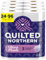 Quilted Northern Papier toilette ultra moelleux, 24 méga rouleaux = 96 rouleaux ordinaires, 3 fois plus épais, papier toilette doux 3 plis