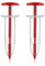 HAICN 2Pcs Seeds Dispenser Handheld Seed Planter Sowing Seeder Mini Hand Spreader Garden Seed Planter for Planting Enthusiasts