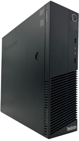 Lenovo ThinkCentre M83 SFF, Desktop-PC, Intel i5-4460, 16 GB RAM, SSD 480 GB, Windows 10 Pro (Generalüberholt)