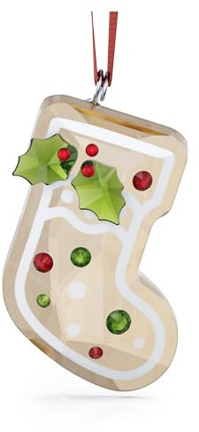 Swarovski Holiday Cheers, Gingerbread Stocking Ornament
