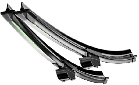 AESRTMJ 2 Stück Front Scheibenwischerblätter 2000 2004 2008 2014 2018 Für Smart Für ForTwo 450 451 453 1998-2019 Scheibenwischerblätter