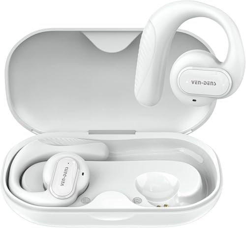 VEN-DENS For HONOR X7b/X6b/X8b/X9b/X6/X9/200 Pro/200/200 Lite – Wireless Earbuds Bluetooth 5.4 Headphones with Mic, Noise Cancellation, HiFi Sound, Fast Charging (BLACK)