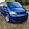 Frontlippe Frontspoiler kompatibel mit VW Transporter T5 2003-2009 mit ABE TÜV Schwarz Glänzend