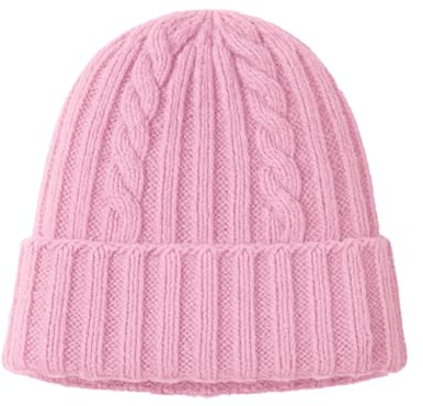 CLASSE77 - Cappello in Lana con Fantasia di Cucitura a Treccia - Berretto in Maglia Artigianale - Made in Italy