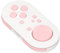 SENECESLI Drahtloser Controller, Tragbarer Controller Verbessert das Lernen, Kompatibel mit Switch für Wins für für OS X für, 14 RGB Lichteffekte, ABS Material (PINK)