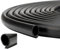 Inscrip Wohnmobil Sekundär Schiebedichtung, Wohnmobil-Gummidichtung, Universal Autotür Türdichtung Gummidichtung, Ersatz für Wohnmobil, Anhänger, Slideout-System, #018-338-BLK, Schwarz (300CM)