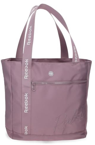Reebok Violet Umhängetasche und Gürteltasche in Schwarz und Violett, in verschiedenen Größen und Modellen, mit mehreren Fächern, aus Polyester, von Joumma Bags.