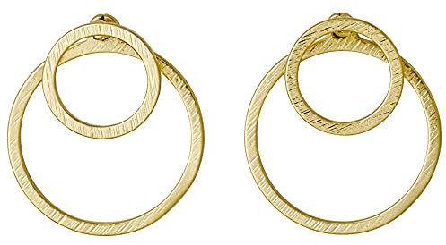 Pilgrim Damen-Ohrhänger Classic Vergoldet teilvergoldet 2.2 cm