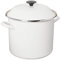 Le Creuset N5100-2416 Olla de acero al carbono, color blanco