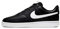 Nike Wmns Court Vision Low, Scarpe da Basket Donna, Nero (Black/White 001), 36 EU