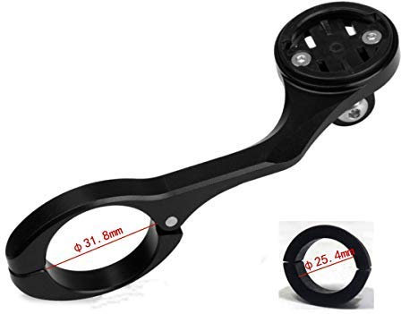 Chooee Fahrrad Halterung für Garmin Edge 200, 500, 510, 800, 810,1000, 1030,Schwarz
