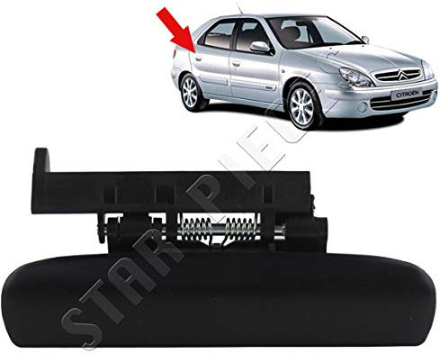 STARKIT PERFORMANCE Poignée de porte compatible pour Xsara (1997-2006) poignée extérieure | arrière droite (arrière du passager) | 9101N1 | 9101N5