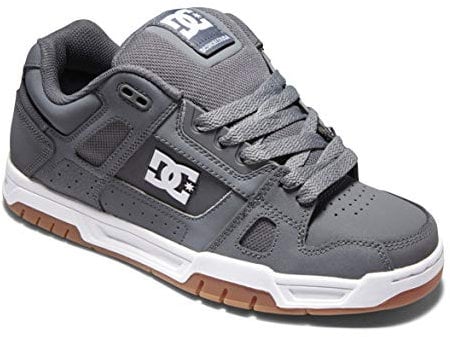 DC Shoes Herren Stag Schuh, Grey/Gum, 43 EU