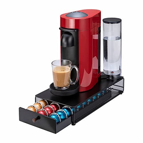 Rice rat Vertuo - Porte Capsules Tiroir pour Nespresso avec Poignée (30 Capsules)