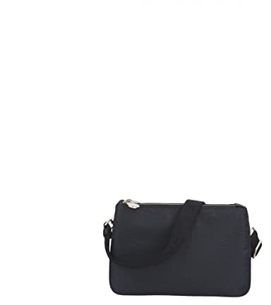 Borsa A Tracolla Borbonese Eco Line Small In Nylon Nero