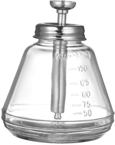 Mikinona 2St Glasflasche Wasserspender pumpspender Pump Dispenser schnapsverteiler einwegrasierer Sirup Entferner behälter Pressflasche aus Glas Flasche für Nagelkunst Transparent