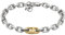 Emporio Armani Herrenarmband aus Leder oder Edelstahl mit Karabiner-, Schieber- oder Druckknopfverschluss, Silber-Grau