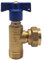 Válvula Entrada y Salida de Contador Individual Acometida DN15-3/4 y DN15-7/8 Antiretorno - LLave de agua Cierre Contadores Hogar (Salida DN15-3/4)