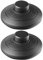LOLPALONE Interruttore a pedale per lampada a pedale in , 2 pezzi, colore nero