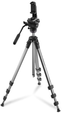 Hama Pro Move 160 2D+ - Treppiede per Ph.P. e Tel., 160 cm