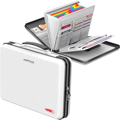 HAPPOUS Fireproof Document Organizer, Fireproof Document Box