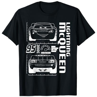 Cars Lightning McQueen Line Maglietta