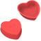 SILIVO Silicone Heart Shaped Cake Tin 15cm, 2Pcs 6 Inch Love Heart Cake Tins, 15cm Silicone Cake Mould for Baking Lovecake